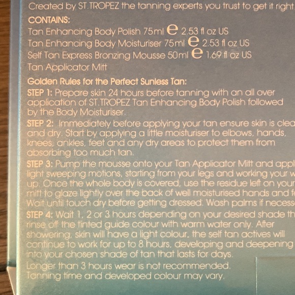 St. Tropez Self Tan express Starter Kit. BNIB - Picture 2 of 2